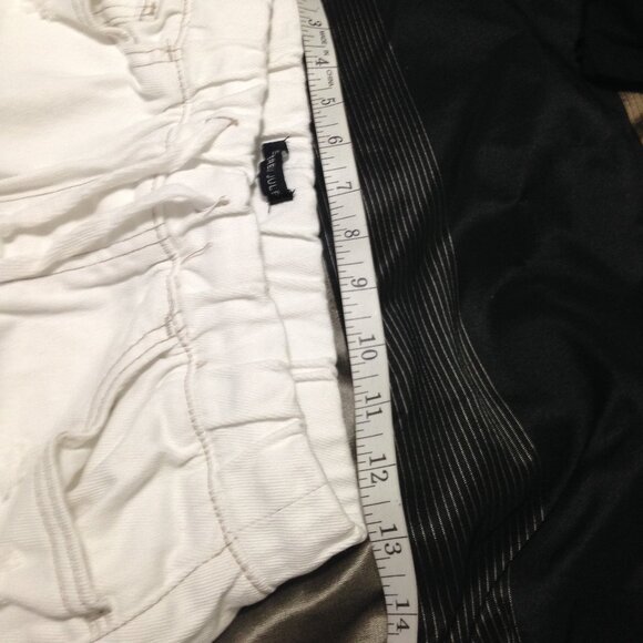 NWOT Garter distress creamy white jeans - Picture 13 of 14